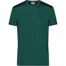 Men's Workwear T-Shirt - STRONG - - Strapazierfähiges und pflegeleichtes T-Shirt mit Kontrasteinsätzen