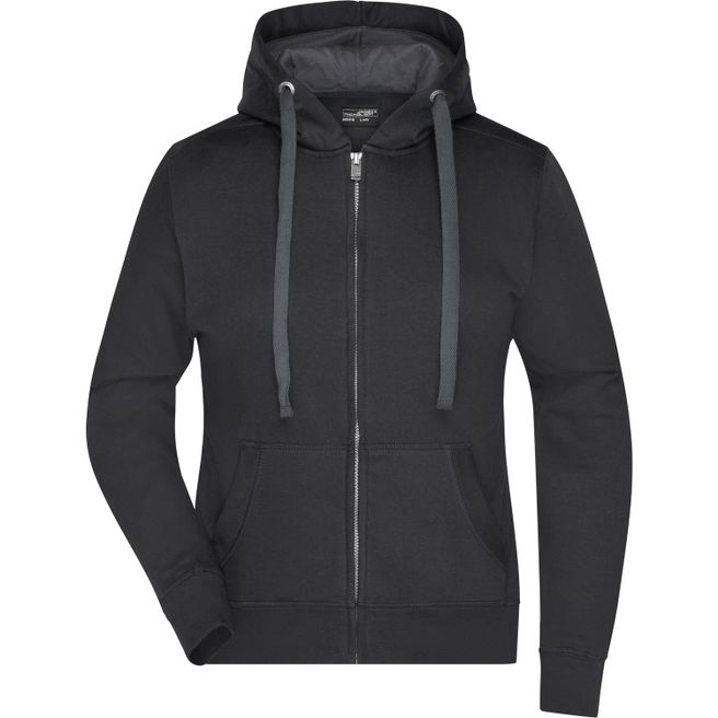 Ladies' Hooded Jacket - Premium Sweatjacke mit Bionic®-Finish