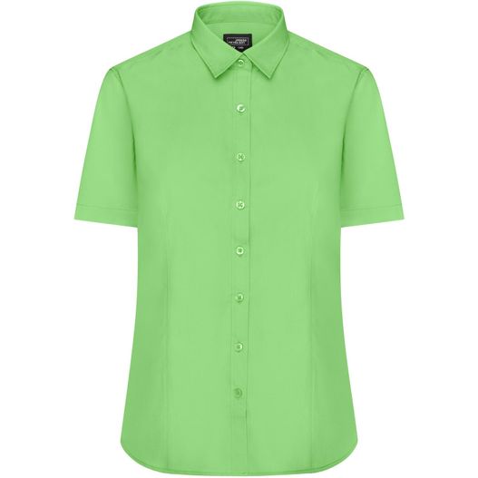 Ladies' Shirt Shortsleeve Poplin - Klassisches Shirt aus pflegeleichtem Mischgewebe (Bild 1)