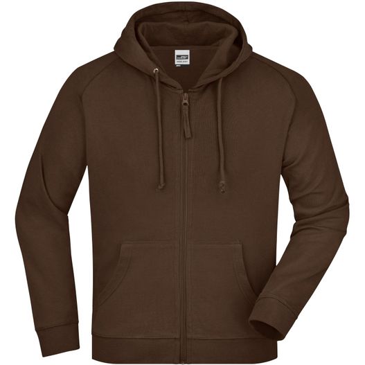 Hooded Jacket - Klassische Kapuzenjacke aus hochwertiger French-Terry-Qualität (Bild 1)