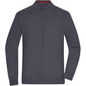 Men's Zip Cardigan - Klassische Strickjacke mit Reißverschluss