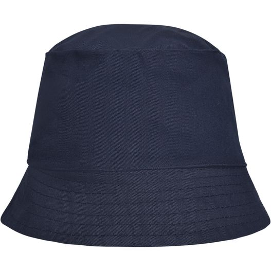 ein navy bucket hut mit einem weißen hintergrund Bob Hat - Einfacher Promo Hut (Bild 1)