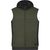 Men's Padded Hybrid Vest - Wattierte Strickfleece Weste im attraktiven Materialmix (Bild 1)