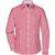 Ladies' Checked Blouse - Modisches Karoshirt mit Uni-Einsätzen an Kragen und Manschette