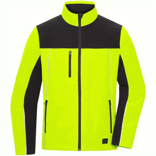 Signal-Workwear Jacket - Leichte, elastische Jacke in Signalfarbe (Bild 1)