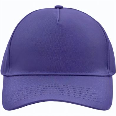 5 Panel Cap - 5 Panel Cap mit ungebürsteter Oberfläche