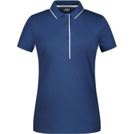 Ladies' Polo Stripe - Klassisches Polo mit Kontraststreifen