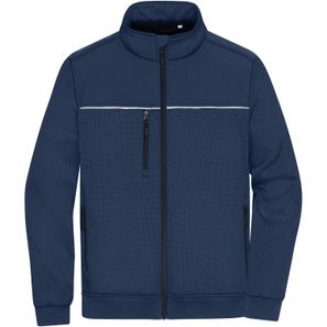Hybrid Workwear Jacket - Robuste Jacke mit dezentem Druck im Materialmix