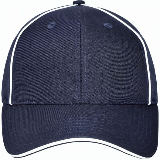 6 Panel Workwear Cap - SOLID - - Hochwertige 6 Panel Cap mit reflektierenden Elementen (ohne Schutzfunktion/keine PSA) (Bild 1)