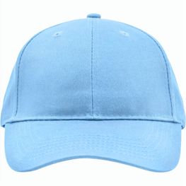 Brushed 6 Panel Cap - Klassisches 6 Panel Cap mit gebürsteter Oberfläche
