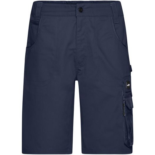 eine marine cargo shorts mit einer reißverschlusstasche Workwear Bermudas - STRONG - - Spezialisierte Arbeitsshorts mit funktionellen Details (Bild 1)