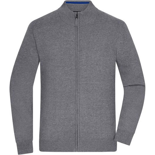 Men's Zip Cardigan - Klassische Strickjacke mit Reißverschluss (Bild 1)