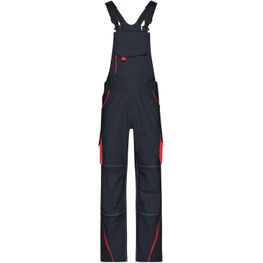 Workwear Pants with Bib - COLOR - - Funktionelle Latzhose im sportlichen Look mit hochwertigen Details