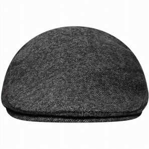 Dandy Cap - Flache Mütze mit verdeckt genähtem Schild