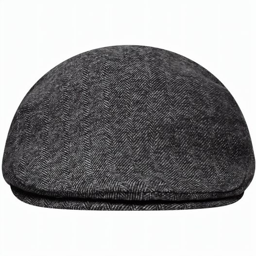 Dandy Cap - Flache Mütze mit verdeckt genähtem Schild (Bild 1)