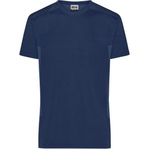 Men's Workwear T-Shirt - STRONG - - Strapazierfähiges und pflegeleichtes T-Shirt mit Kontrasteinsätzen