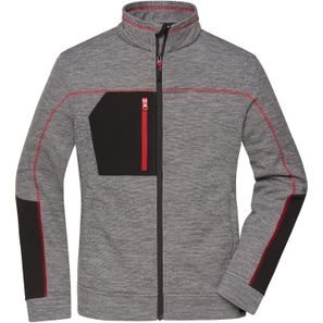 Ladies' Structure Fleece Jacket - Pflegeleichte Strick-Fleecejacke für Arbeit und Freizeit