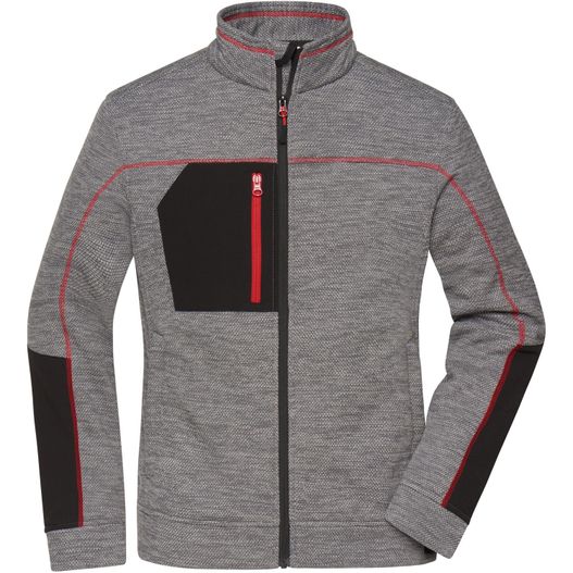Ladies' Structure Fleece Jacket - Pflegeleichte Strick-Fleecejacke für Arbeit und Freizeit (Bild 1)