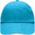6 Panel Raver Sandwich Cap - Klassisches Allround-Cap mit kontrastfarbigem Sandwich