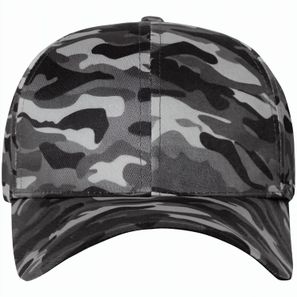 6 Panel Camouflage Cap - Hochwertige 6 Panel Cap mit Camouflage Design