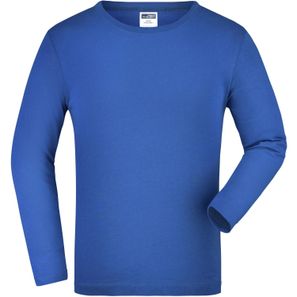 Junior Shirt Long-Sleeved Medium - Langarm T-Shirt aus Single Jersey
