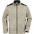 Men's Knitted Workwear Fleece Jacket - STRONG - - Pflegeleichte Strickfleece Jacke im Materialmix