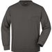 Men's Round Sweat Pocket - Klassisches Sweatshirt mit Brusttasche