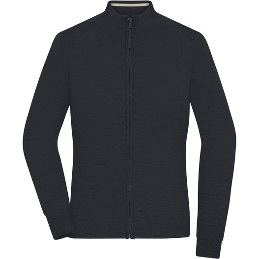 Ladies' Zip-Cardigan - Klassische Strickjacke mit Reißverschluss (Bild 1)