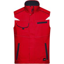 Workwear Vest - COLOR - - Funktionelle Weste im sportlichen Look mit hochwertigen Details