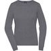 Ladies' Round-Neck Pullover - Klassischer Baumwoll-Pullover