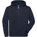 BIO Workwear-Half Zip Hoody - Sweatshirt mit Kapuze und Reißverschluss