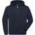 BIO Workwear-Half Zip Hoody - Sweatshirt mit Kapuze und Reißverschluss (Bild 1)