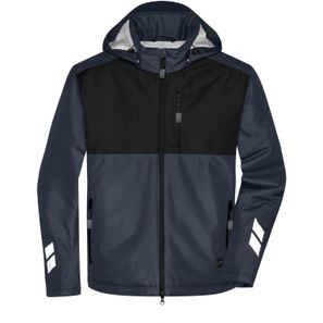 Padded Hardshell Workwear Jacket - Professionelle, wattierte, wind- und wasserdichte, atmungsaktive Arbeitsjacke für extreme Wetterbedingungen