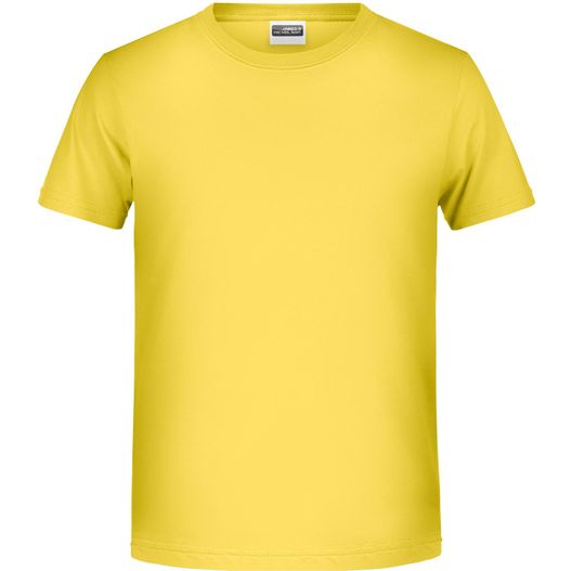 Boys' Basic-T - T-Shirt für Kinder in klassischer Form (Bild 1)