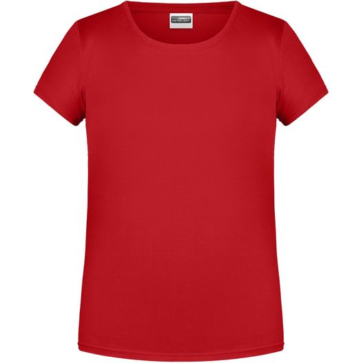 Girls' Basic-T - T-Shirt für Kinder in klassischer Form (Bild 1)