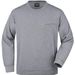 Men's Round Sweat Pocket - Klassisches Sweatshirt mit Brusttasche