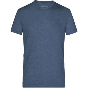 Men's Heather T-Shirt - Modisches T-Shirt mit V-Ausschnitt