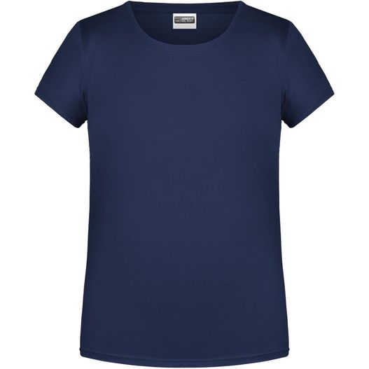 Girls' Basic-T - T-Shirt für Kinder in klassischer Form (Bild 1)