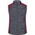 Ladies' Knitted Hybrid Vest - Weste im stylischen Materialmix