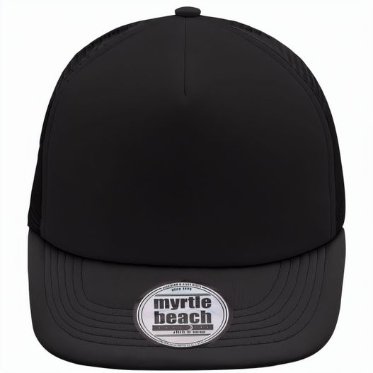 Produktabbildung 5 Panel Flat Peak Cap - 5 Panel Mesh Cap mit flachem Schild 5 Panel Flat Peak Cap - 5 Panel Mesh Cap mit flachem Schild (Bild 1)