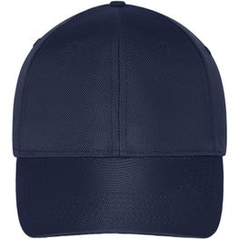 6 Panel Cap - Hochwertige 6 Panel Cap aus glänzendem Gewebe