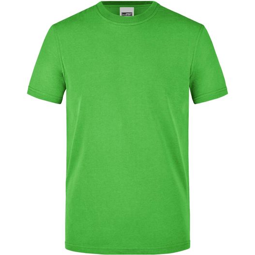 ein grünes t-shirt auf weißem hintergrund Men's Workwear T-Shirt - Strapazierfähiges und pflegeleichtes T-Shirt (Bild 1)