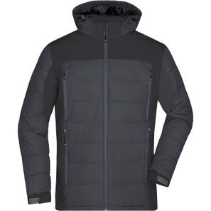 Men's Outdoor Hybrid Jacket - Thermojacke in attraktivem Materialmix