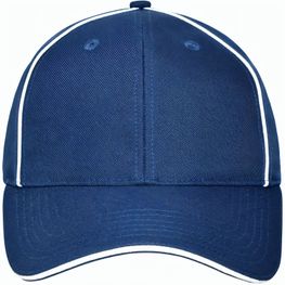 6 Panel Workwear Cap - SOLID - - Hochwertige 6 Panel Cap mit reflektierenden Elementen (ohne Schutzfunktion/keine PSA)