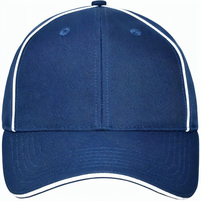 6 Panel Workwear Cap - SOLID - - Hochwertige 6 Panel Cap mit reflektierenden Elementen (ohne Schutzfunktion/keine PSA)