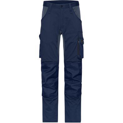 Workwear Stretch-Pants Slim Line - Spezialisierte Arbeitshose in schmaler Schnittführung mit elastischen Einsätzen und funktionellen Details