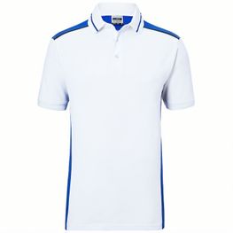 Men's Workwear Polo - COLOR - - Pflegeleichtes und strapazierfähiges Polo mit Kontrasteinsätzen