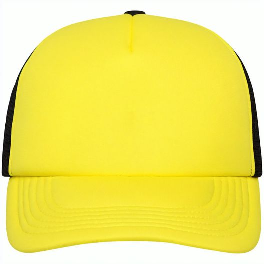5 Panel Polyester Mesh Cap - Trendiges 5 Panel Mesh Cap in zahlreichen Farbvarianten (Bild 1)