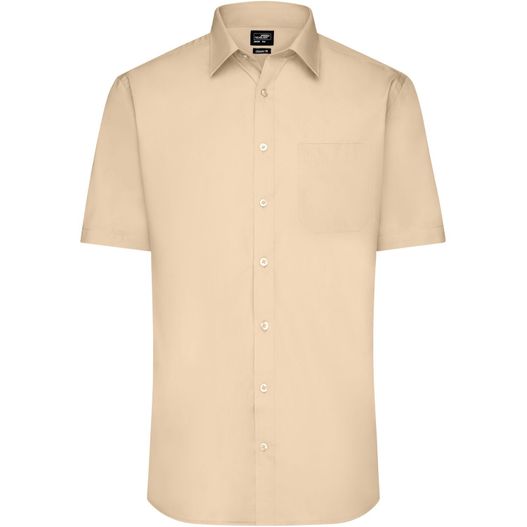 Men's Shirt Shortsleeve Poplin - Klassisches Shirt aus pflegeleichtem Mischgewebe (Bild 1)