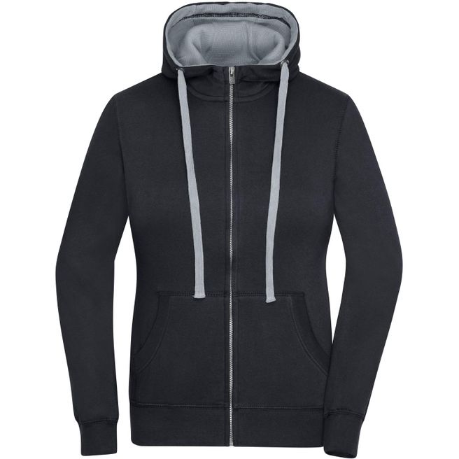 Ladies' Lifestyle Zip-Hoody - Sweatjacke mit Reißverschluss und Kapuze